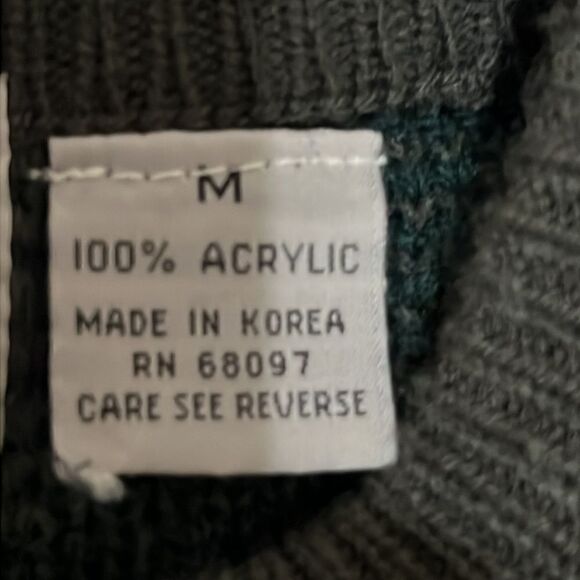 🔥🔥 INTERNATIONAL ROUGH CUT “Coogi” Style Heavy Crewneck Sweater - Excellent - Picture 6 of 6